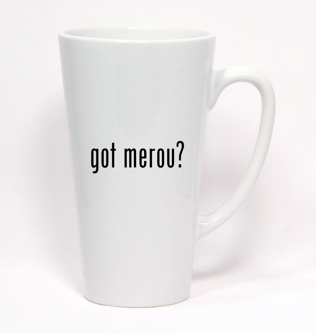 got merou? - Ceramic Latte Mug 17oz