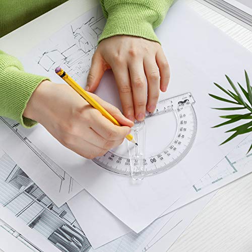 mr pen- protractor 6 inches protractor with swing arm pack of 3