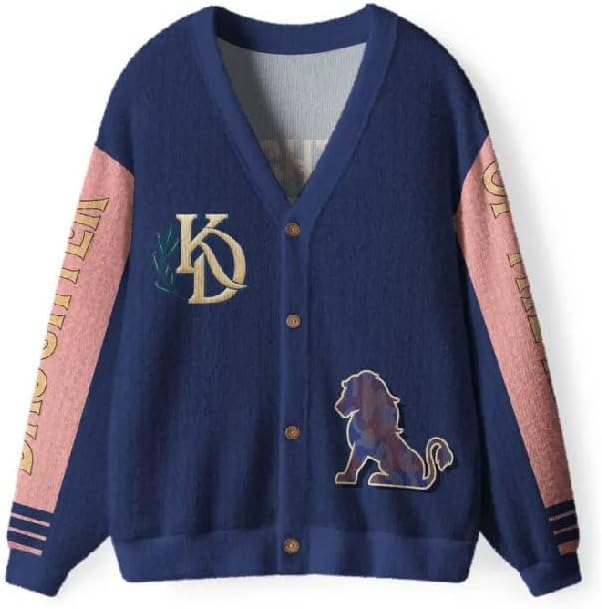 Womens Classic Cable Knit Long Sleeve Cardigan Fitted Button Up Warm for Winter Daughter of King