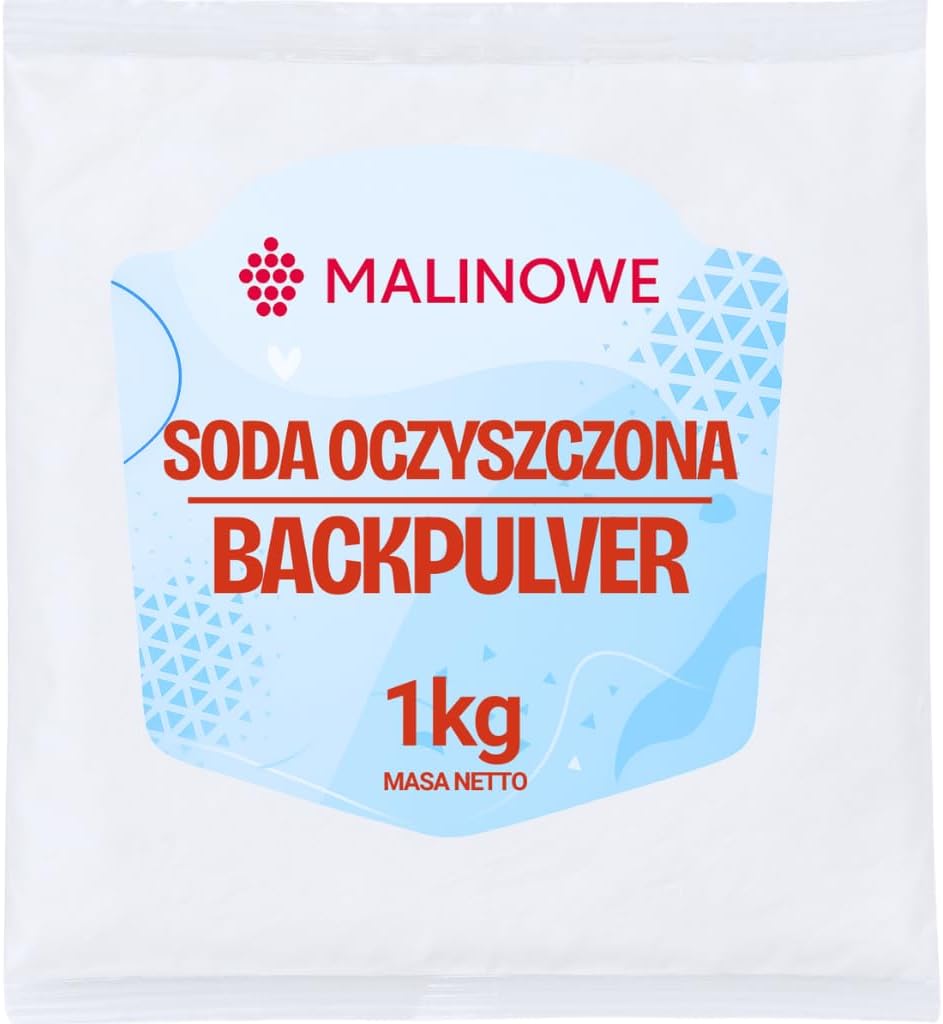 Malinowe SODA OCZYSZCZONA 1kg Spożywcza Wodorowęglan Sodu