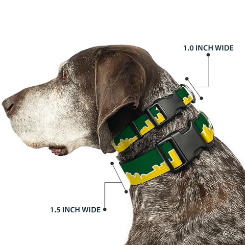 Collar Seattle Skyline Buckle Down ajustable de 6 a 9 pulgadas clip de plástico 3
