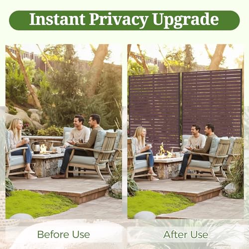 Trygoal 72" Privacy Screen Outdoor Privacy Fence Panel for Patio by Trygoal - Used condition - Image 6