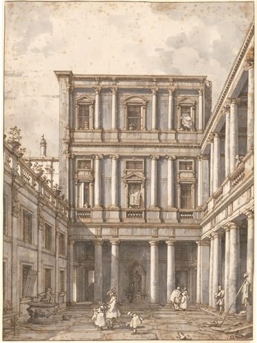 Impression sur toile Venise Canaletto - Déco murale salon 60x90cm