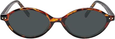 TIJN Olisa Retro Oval Sunglasses for Women Men,Polarized UV Protection Shades,Stylish Frame Sun Glasses,2025 Trendy Sunnies