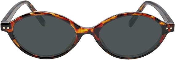 TIJN Olisa Retro Oval Sunglasses for Women Men,Polarized UV Protection Shades,Stylish Frame Sun Glasses,2025 Trendy Sunnies