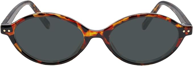 TIJN Olisa Retro Oval Sunglasses for Women Men,Polarized UV Protection Shades,Stylish Frame Sun Glasses,2025 Trendy Sunnies