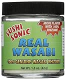 Sushi Sonic 100% Real Powdered Wasabi, 1.5 Ounce Jar