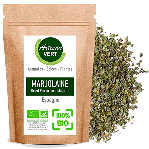 Marjolaine, Origan des Jardins, pour infusion 100% végétale, naturelle - L'Artisan du Vert (100g)