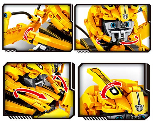 Modbrix Bausteine Auto Roboter Büste, 397 Klemmbausteine – Bild 3