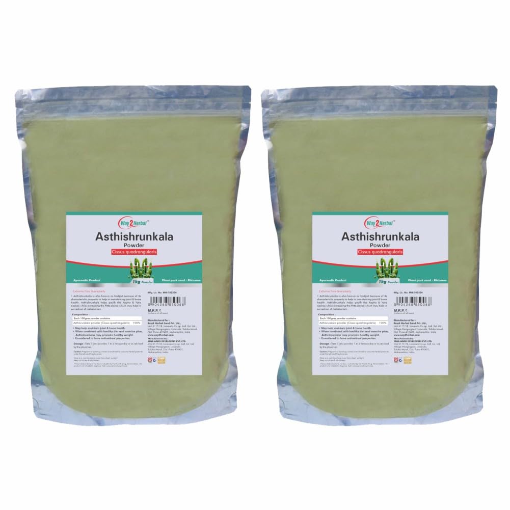 Way2herbal Asthishrunkala powder (1 Kg Pack of 2) (B08XQJCY13) Amazon Price History, Amazon Price Tracker