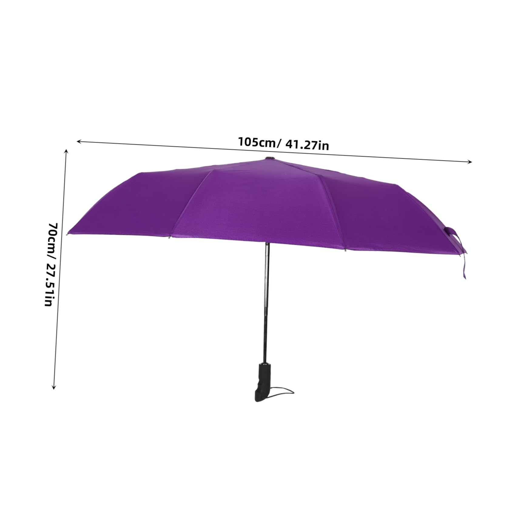 TOVINANNA Large Automatic Umbrella Windproof Golf Umbrella Auto Open/close 23'' Folding Travel Rain
