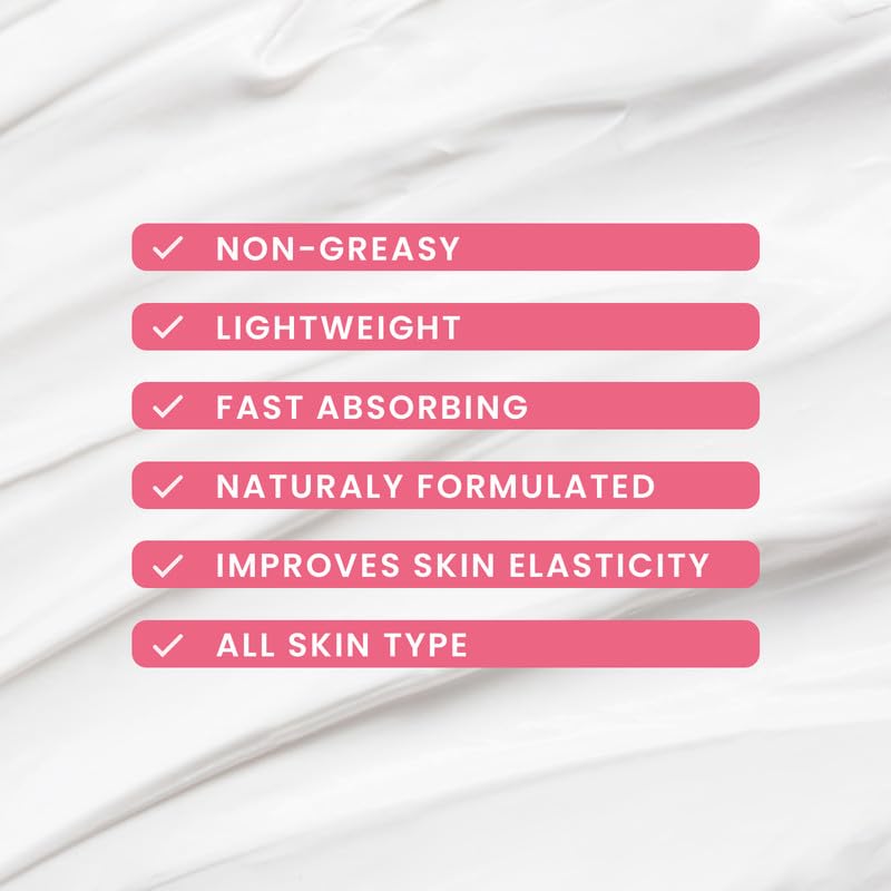Image of BIOFRESH HERBALS Body Cream - Himalayan Rose Deep Intense Moisturizing Cream Non-Greasy with 24-Hour Hydrating for Soft Dry Skin (800ml, Pack of 1)