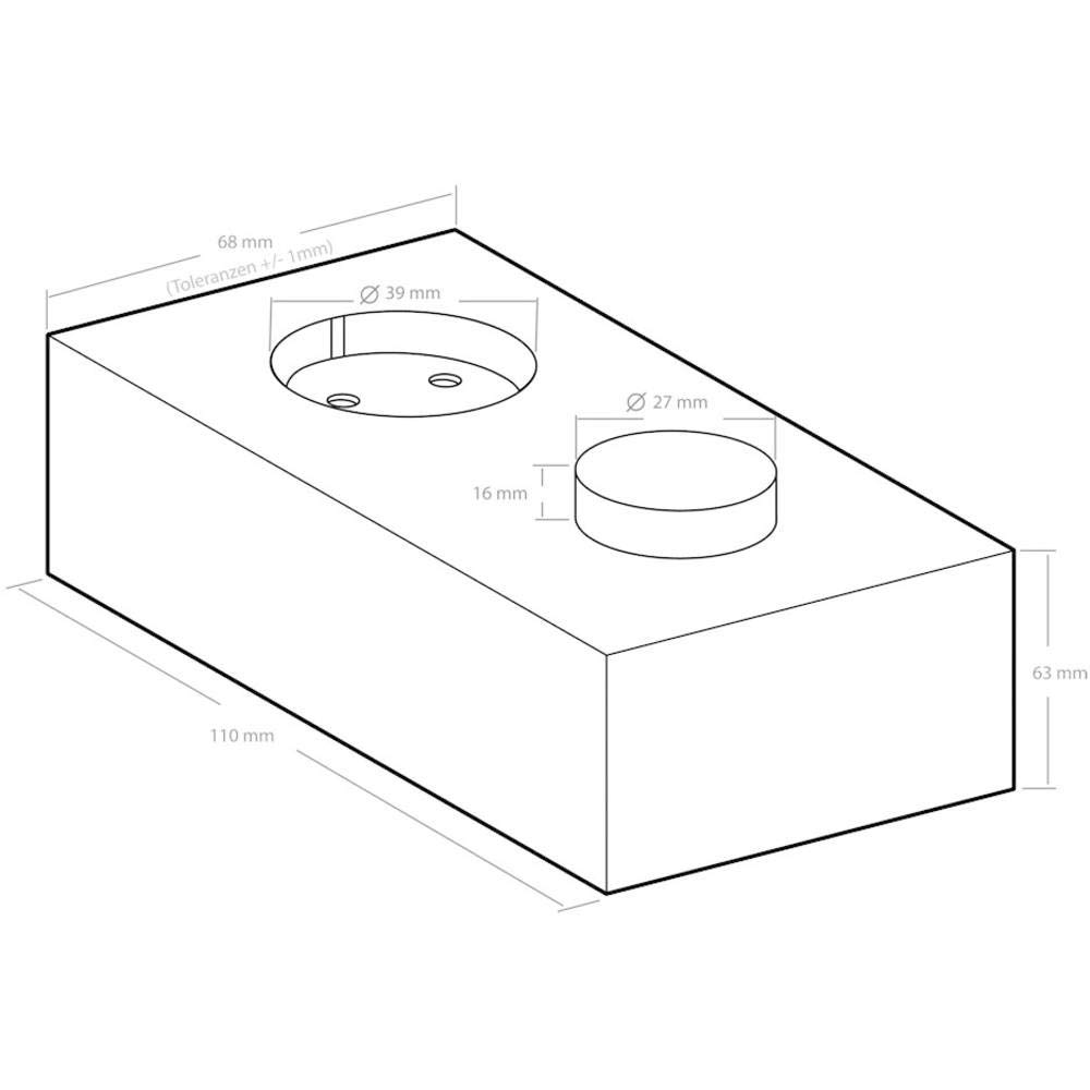 Kemo Controlador de potencia FG002N 230 V/AC para cargas resistivas o inductivas. Control de potencia continuo. Manejo de potencia corta hasta 1600 vatios