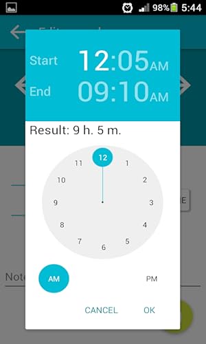 Sleep Time Tracker