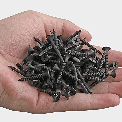 Viti autofilettanti ad alta resistenza viti per cartongesso viti per legno a testa svasata a croce 3.5 sfuse-M3.5 x nero