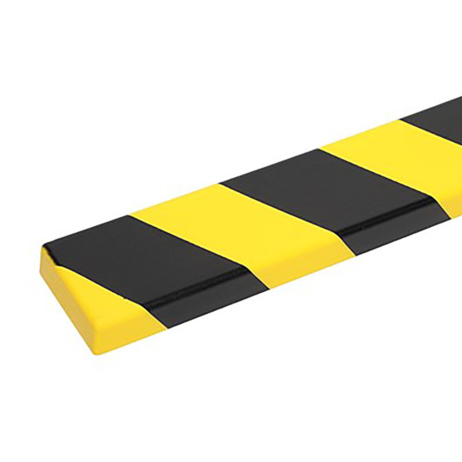 Perfil de protección de esquinas duradero, protector de bordes autoadhesivo, protector de superficie plana para marcos de metal, escaleras, instalaciones comerciales