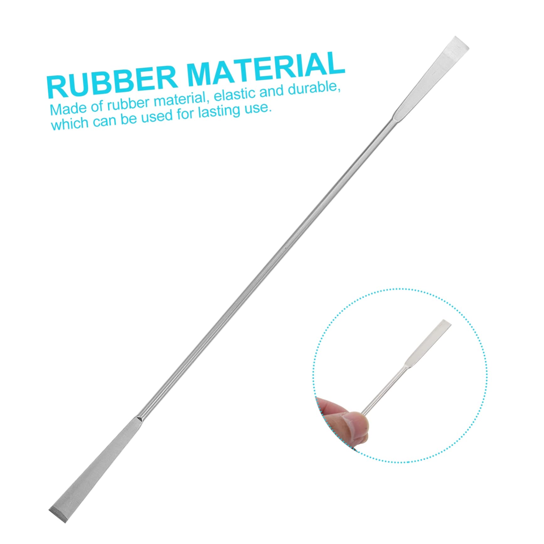 BELLIFFY Spatula Scoop Spatula Pick Scoop Stainless Steel Scraper Long Micro for Laboratory Multipurpose