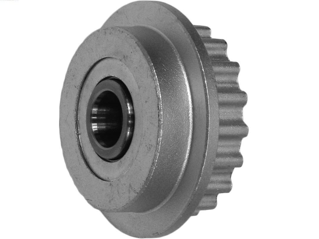 AS-PL AFP0025 Polea libre del alternador Compatible con VW Multivan T5 7HM, 7HN, 7HF, 7EF, 7EM, 7EN Transporter T5 Furgoneta 7HA, 7HH, 7EA, 7EH Touareg 7LA, 7L6, 7L7