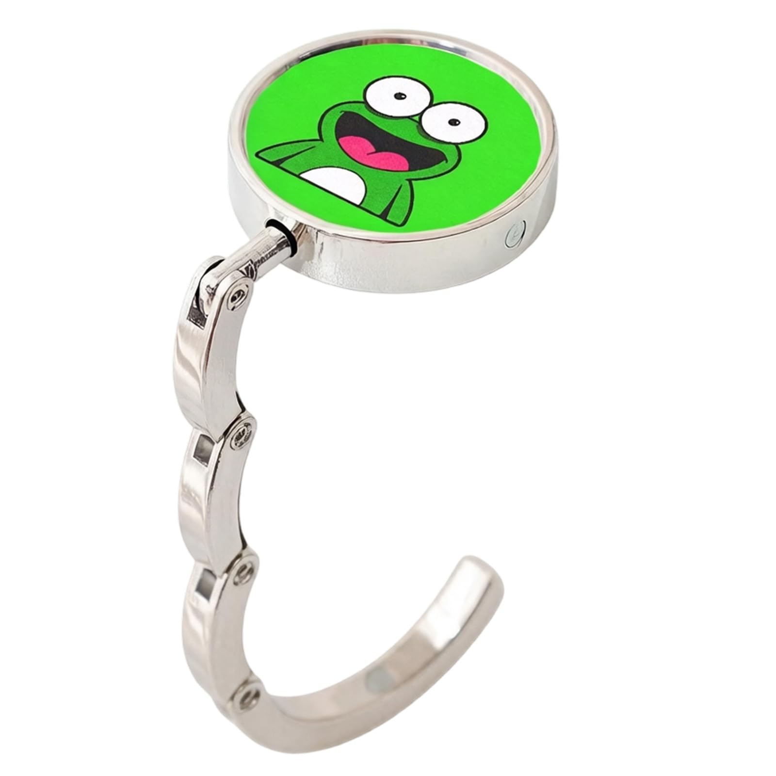 BOYANDM Folding Hook with Fun Patterns Cartoon Bag Hook Hanging Organizers Hooks for Purses Shopping Bags and Keys Portable Hanger