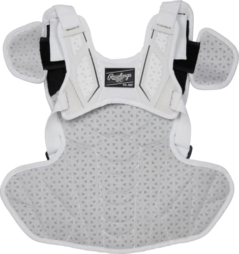 Rawlings | Velo Fastpitch Softball Catcher's Set | NOCSAE Certified | Intermediate Ages 12-15 | White/Black - image 4