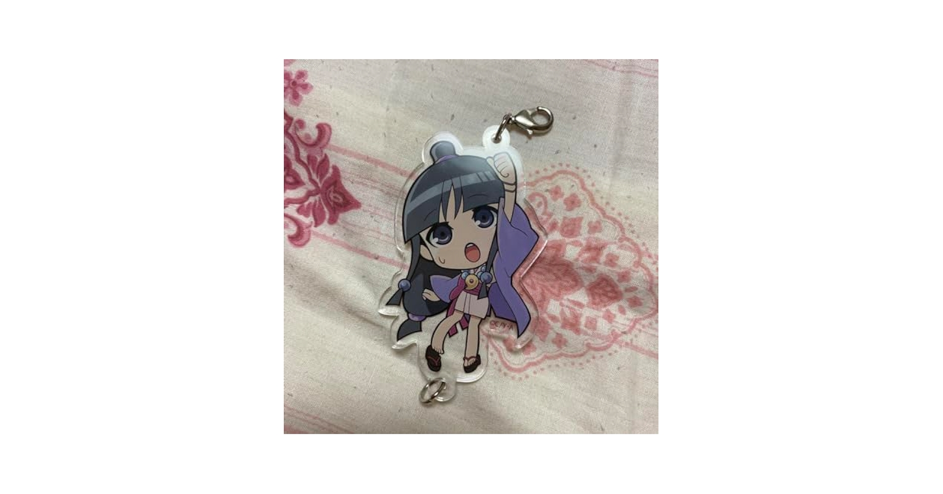 逆転裁判 アニメガカフェ つかまりんこ アクリルキーホルダー 狩魔冥 Amazon.co.jp: 2015 綾里真宵 逆転裁判×アニメガカフェ つかま
