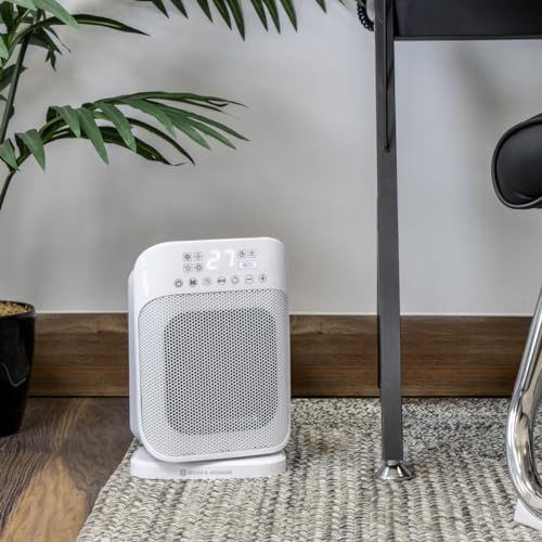 Spear & Jackson 38885 Digital Electric Heater with LED Display/Cooling and Eco Mode/Oscillating and Timer Function / 29 x 19 x 14cm / 1500W - Image 4