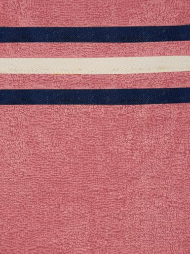 Image of Cortina 480 GSM Ultra Soft, Super Absorbent, Antibacterial Treatment, 100% Cotton Large Bath Towel, 70 cms x 140 cms (Blue /Pink, Set of 2)