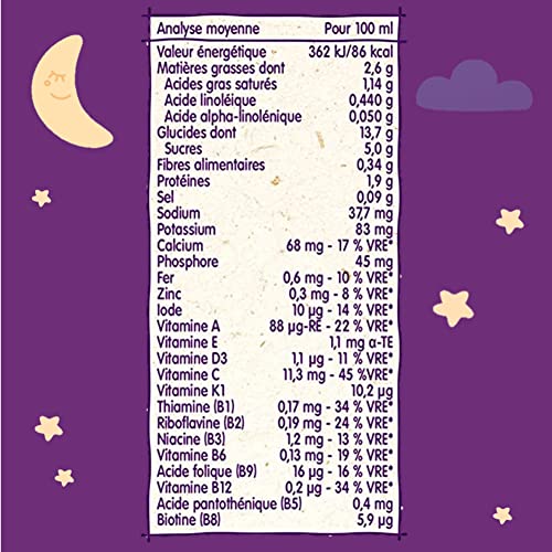 Blédina Blédîner Céréales bébé Lactées Carottes Dès 250 ml Lotx12 - vue 6