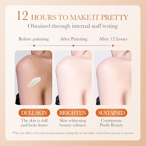 Paminify 5.2Oz Dark Knuckle Whitening Cream,Skin Body Bleaching For Dark Knees And Elbows,Moisturizing Strong Joint Whitening Cream For Clavicle,Neck,Niacinamide Vitamin C Dark Spot Corrector Remover thumb #3