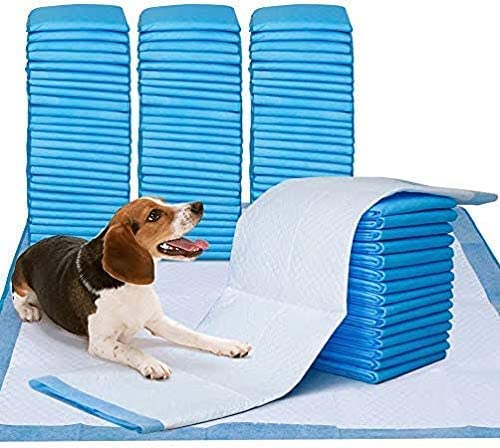 Woofy Dog Training Pads/Training Pee and Potty Pads with Quick Drying Surface and Absorbent Core/Suitable for Small/Large Breed Puppies/Count/Size: XL, L-90 cm X H- 60 cm (50 Pcs) (B09FQCWNJM) Amazon Price History, Amazon Price Tracker