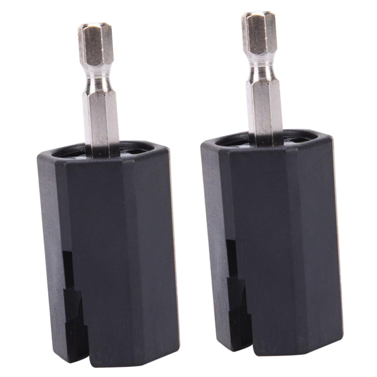 BESPORTBLE Guitar String Winder Drill Plug 2pcs Replacement Guitar Tuner Parts for Easy String Changes