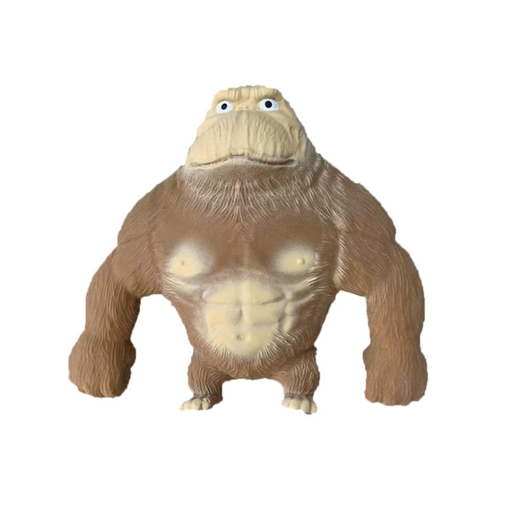 Monkey Toy, Soft Squishy Elastic Monkey, Stress Relief Toys for Kids and Adults, Stretch Gorilla Figure Squishy Toy, Soft Gorilla Toy (4.4LB)