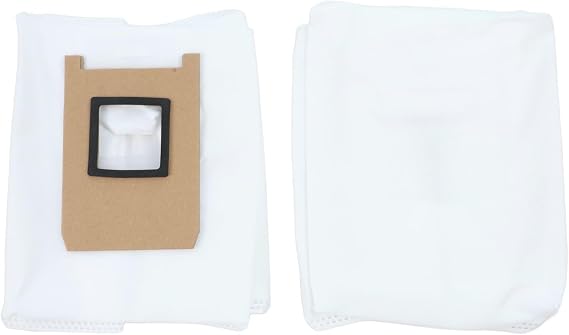 Non-Woven Dust Bags for eufy E25/E28 Robot Vacuum, Large Capacity Replacement Accessories, Sturdy Construction for Pet Hair, 4 or 10 Pack(4 Pack)