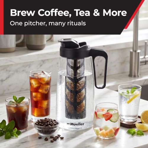 Image of MUELLER HOME Cold Brew Coffee Maker, 64 oz Tritan Fortified Pitcher