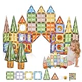 Cadeau parfait pour les enfants : offrez du plaisir et de l'apprentissage ! Ce jouet magnétique polyvalent est le cadeau idéal pour les enfants pour les anniversaires, Noël ou d'autres occasions. Il séduit par sa construction créative avec les carreaux magnétiques et le plaisir d'action des voitures – une garantie pour les yeux des enfants brillants
