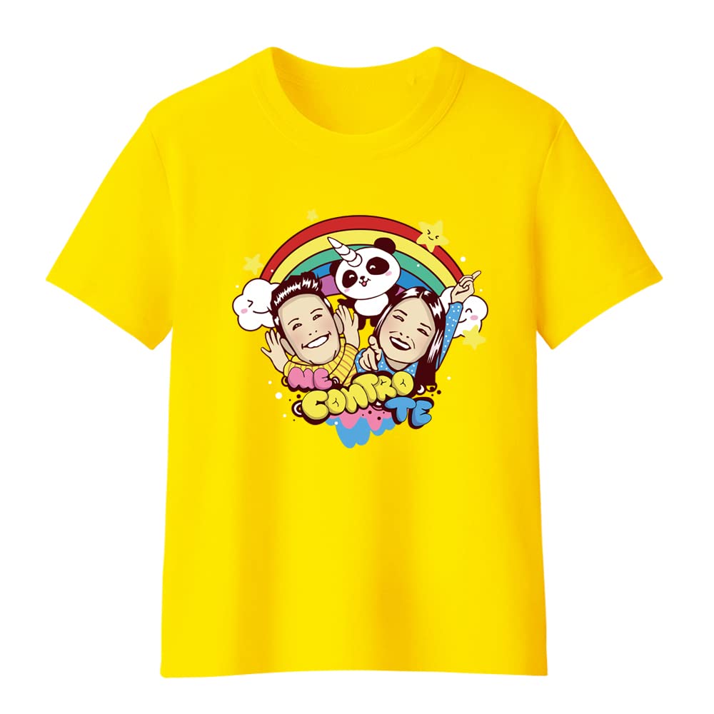 JULGIRL T-Shirt Maglietta a Naniche Corte in Cotone per Ragazze Maglietta per Mambini Morbida Tee Scollo Rotondo