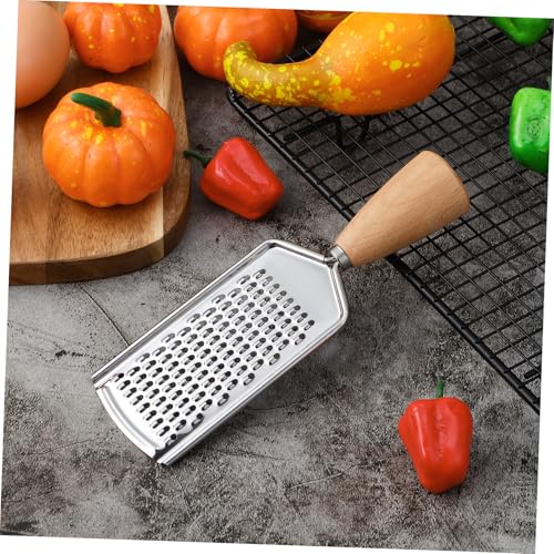 Rallador multiusos de acero inoxidable con mango ergonómico miniatura 3