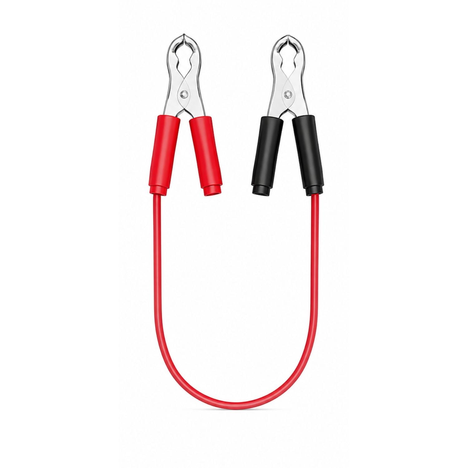 Battery Charging Link Cable, 1.6 Feet, Red & Black | Heavy-Duty Alligator Clips, 5 mm Multi-Strand Wire, For Chargers, Inverters and Automotive Batteries-image-48
