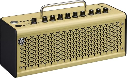Yamaha THR10II 20W Bluetooth-Desktop-Verstärker mit 15 Gitarren-AMPs, 3 Bass AMPs, 3 Flat Voicings und 3 Mikrofontypen – Kompaktes und tragbares Design