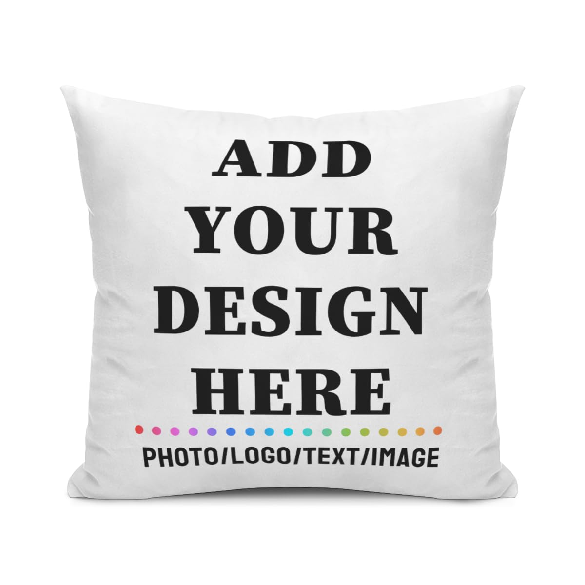 Custom Pillow Case Add Your Text/Logo/Image Design Your Own Pillow Protectors Soft & Durable Decorative Pillowcase For Bed, Sofa Or Chair Personalised Cushion Cover Customized Valentines Gift