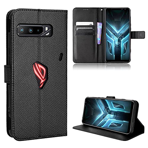 X}zJo[ Ή@ for Asus ROG Phone 3 ZS661KL / Strix tbv X^h J[h XbgdbP[X Black