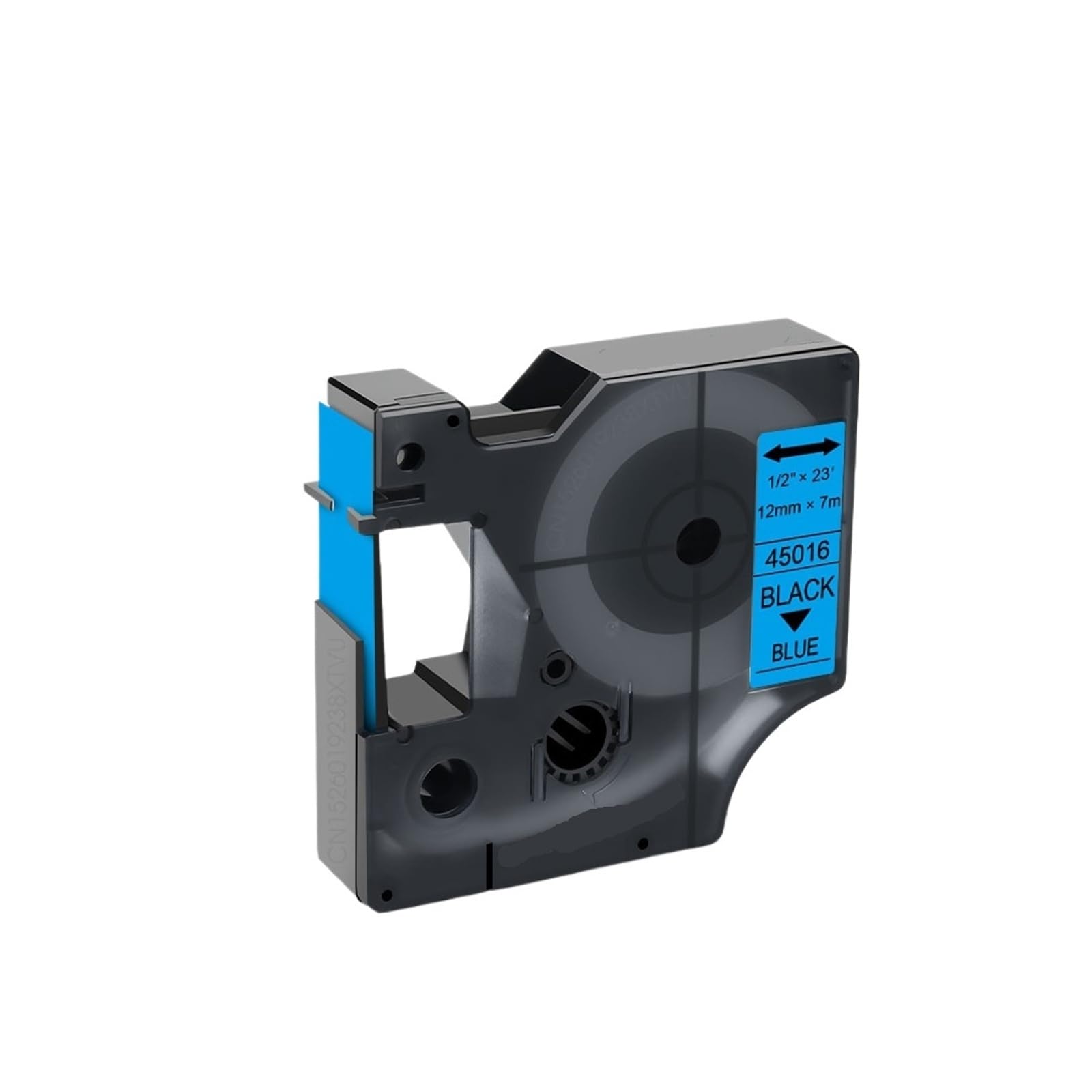 Nastri for etichette da 12 mm 45013 Nero su bianco Confezione 50