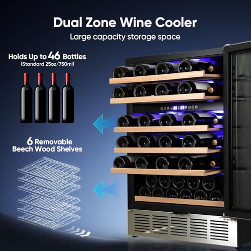 Stainless Steel Wine Cooler Refrigerator