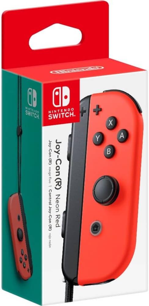 Amazon.com: Nintendo Joy-Con (R) - Neon Red Switch : Nintendo