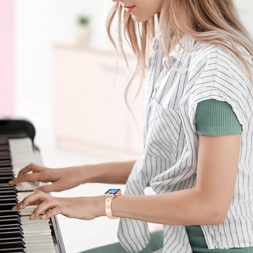 Band Strap Compatible With Mi Band 8 Pro, 5.5"-8.0" Adjustable Sport Bracelet Lightweight Metal Band Replacement Strap for Mi Band 8 Pro Smartwatch4