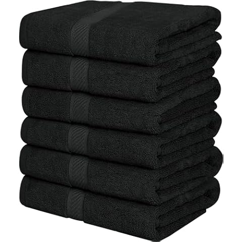 Utopia Towels 6 Pack Bath Towel Set Cover