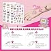 INCOK Y2K Temporary Tattoos Decor, 200+ Y2k Birthday Party Decorations, Cool 2000s Cyber Trendn Tattoo Stickers for Teens Retro 00s Bachelorette Party Favors Supplies