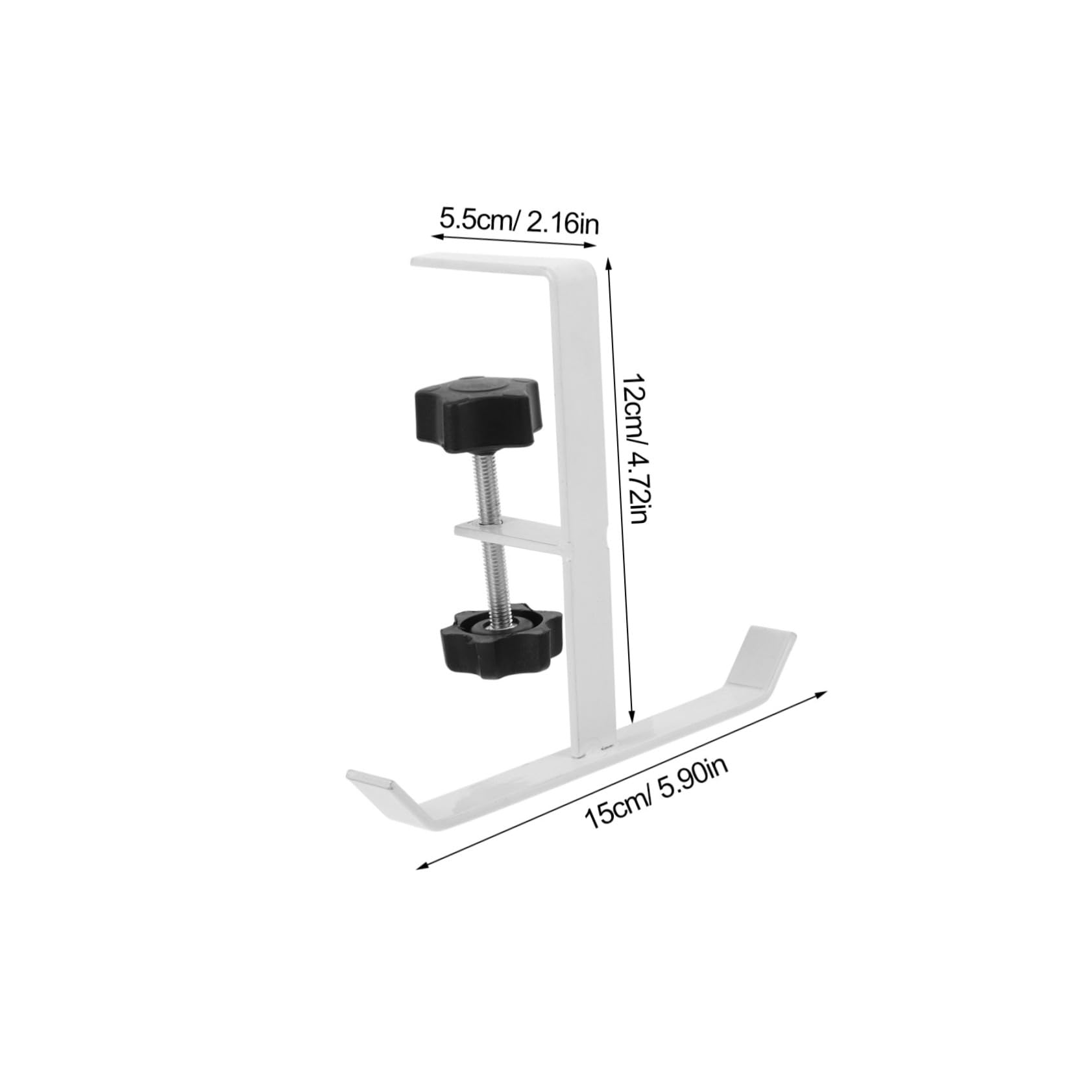 GAROZATION Schoolbag Hook for Desk Purse Holder Wall Bag Hanger Metal Stand Desk Accessory