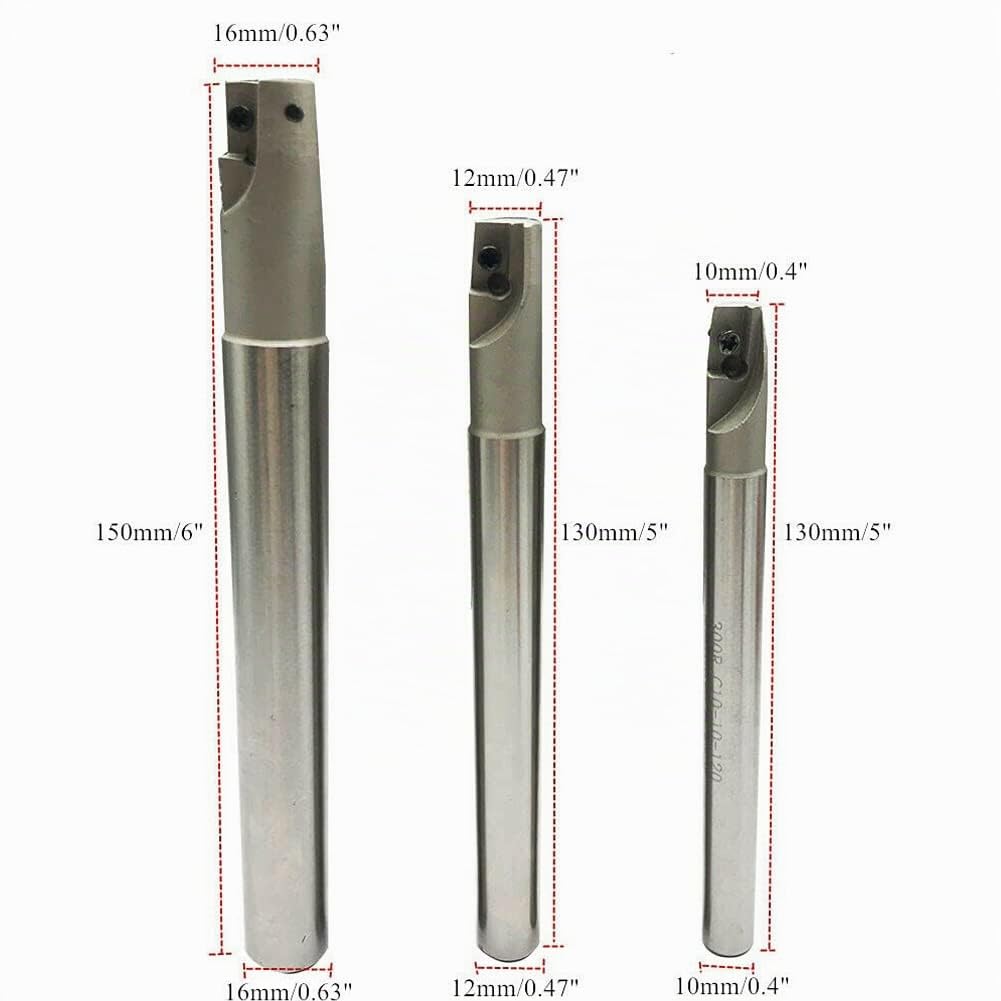 SPORTARC BAP 300R C10-10+C12-12+C16-16 CNC Indexable End Mill Holder Tool+10Pcs APMT1135 CNC Carbide Insert Cutter Indexable Tornio Fresatura Inserti Tornitura Strumenti