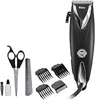 Cortador de Cabelos Philco PCR12CR Skull Pro Chrome 9 Em 1 Preto 18W 110V